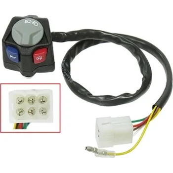 Elektroinstalace pro motocykl Přepínač světel/houkačka/vypínač KTM/Husqvarna/Husaberg typ2