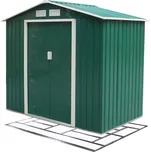 IWHOME Zahradní domek ARES A 2,71 m² zelená + podlahová konstrukce ARES A IWH-10230021 + IWH-10240001