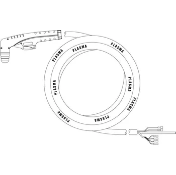 Příslušenství ke svářečce SPARTUS TS09622CX PT20 ruční hořák 4m B koaxiální kabel