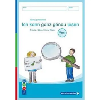 Německý jazyk Ich kann ganz genau lesen - Heft 1 - Ausgabe mit Artikelkennzeichnung - Langhans, Katrin