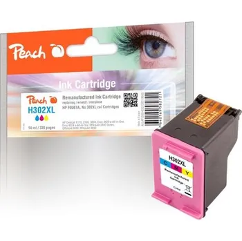 Počítač PEACH kompatibilní cartridge HP F6U67A, No 302, color, XL
