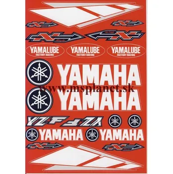 Samolepicí dekorace na vozidlo Nálepky moto Yamaha 5