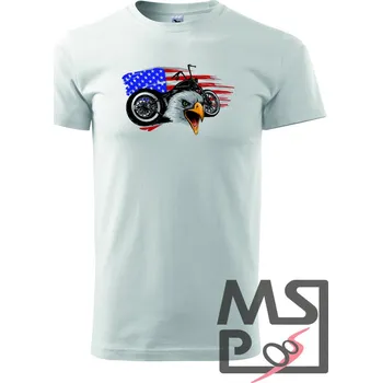 MSP Pánské triko s moto motivem 128 Harley