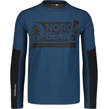 Pánská casual bunda Pánská softshellová bunda NORDBLANC DECOMPONATE NBSSM7644 TMAVĚ MODRÁ XXL