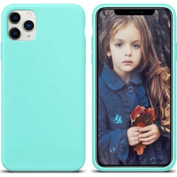 Pouzdro na mobilní telefon Extrapevný silikonový ochranný kryt pro Apple iPhone 14 - světle modrý