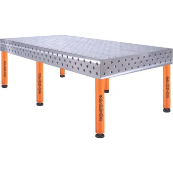 Dílenský stůl SPARTUS SP28C-24-12-550 Svařovací stůl FERROS 3D, 2400 x 1200 x 200, 6 noh L=550mm