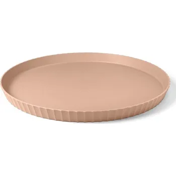 Kulatý tác ATENA Pink Sand L, 40 cm růžový písek - BLIMPLUS (ATENA kulatý podnos vel. L Pink Sand, růžový písek - BLIMPLUS)