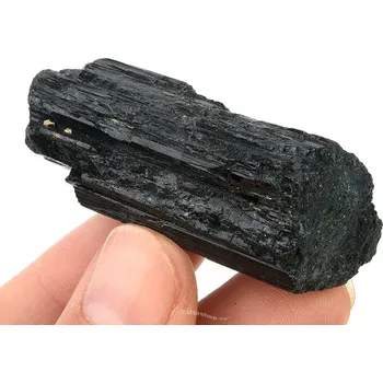 Přírodní kámen Turmalín skoryl surový krystal (Madagaskar) 42g