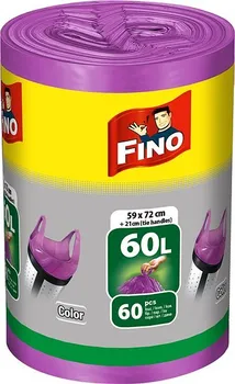 Pytle na odpadky FINO Color s uchy 60 l 60 ks