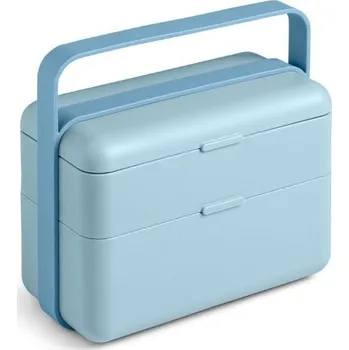 Svačinový box Box na oběd Bauletto Light Ocean M, světle modrý - BLIMPLUS (Bauletto krabička na jídlo, Light Ocean M, světle modrý - BLIMPLUS)
