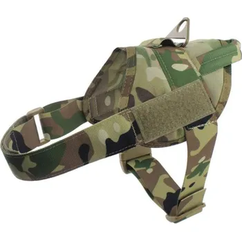 Postroj pro psa Pevný nylonový postroj - maskáčový Velikost: L