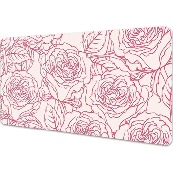 Stolní podložka Velká podložka na stůl pro děti Růže doodle