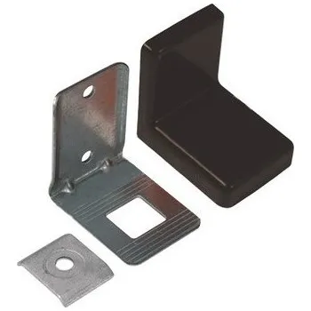 Nábytkové kování Interex Kování pro závěsnou skříňku s krytkou - Hnědé