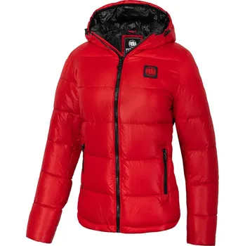 PITBULL WEST COAST - DÁMSKÁ ZIMNÍ BUNDA SHINE ČERVENÁ velikost: M + Doprava zdarma na další nákup