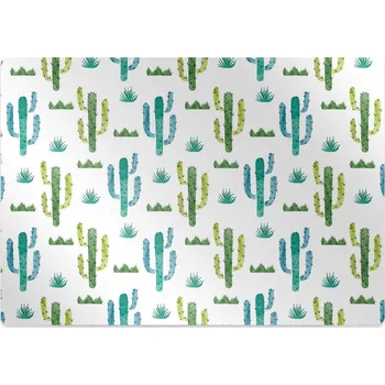 Podložka pod nábytek Ochranná podložka pod židli malované Cactus
