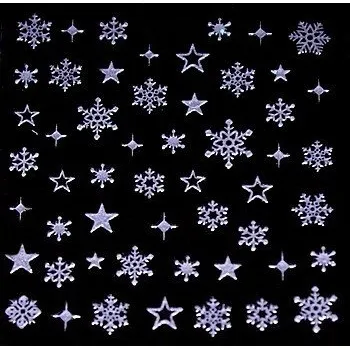 samolepka Samolepky WINTER 003 - silver