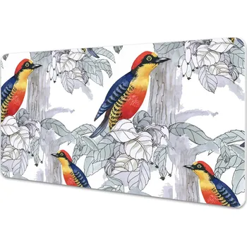 Stolní podložka Podložka na psací stůl Malované ptáci