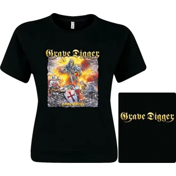 Dámské tričko dámské triko Grave Digger - Symbol Of Eternity