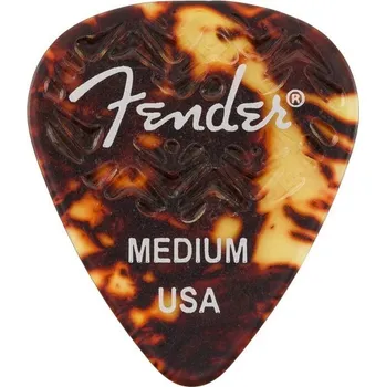 Příslušenství pro strunný nástroj Fender Wavelength 351 Medium Tortoiseshell + prodloužená záruka 3 roky