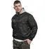 Pánský bomber Brandit MA1 Sweat Hooded Jacket černý/šedý