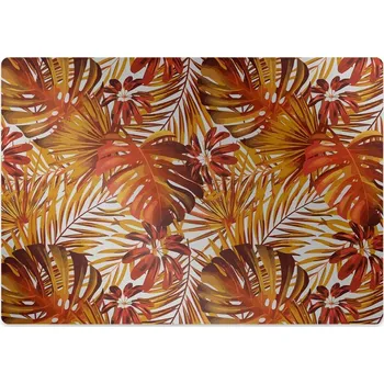 Podložka pod nábytek Ochranná podložka pod židli ohnivé listy