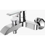 Baterie vanová stěnová Ventura 150 mm s keramickým přepínačem bez sprchové sady (Sagittarius VNR3110-KER)