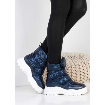 Dámské válenky Timelook fashion Dámské sněhule modré 8205D.BL Velikost: 39