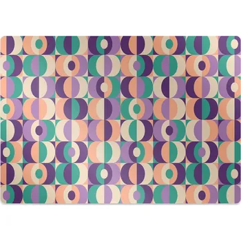 Podložka pod nábytek Podložka pod kolečkovou židli Čtverce a kruhy