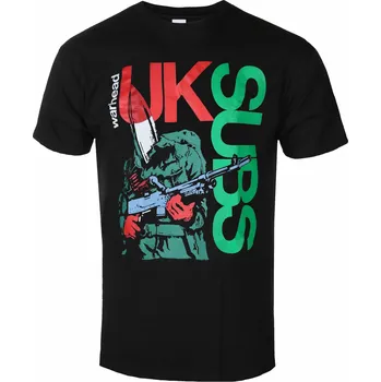 Pánská móda Tričko metal pánské UK Subs - WARHEAD - PLASTIC HEAD - PH12512 - XL