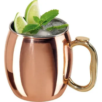 Žertovný předmět Měděný půllitr - korbel na pivo 500ml (Měděný hrnek - Moscow Mule)