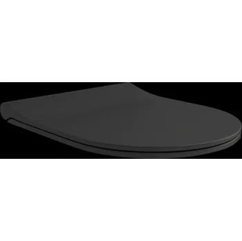 WC sedátko Bocchi Sedátko Slim se Soft Close Duroplast, černá lesklá, A0336-005