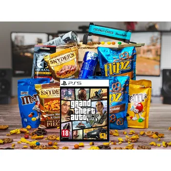 Hra pro PlayStation 5 Dárková bedna pro hráče s GTA V (PS5)