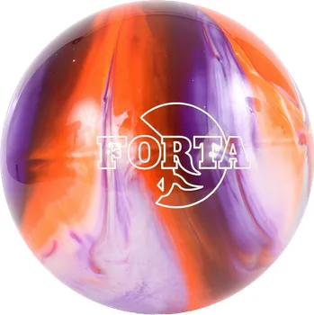 Bowlingová koule FORTA WHITE/PURPLE/ORANGE 13 LBS