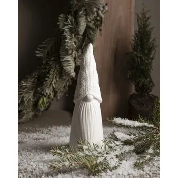 Vánoční dekorace Keramická dekorace Santa Kurt 19 cm