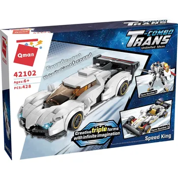 ostatní stavebnice Qman Combo Trans 42102 Speed King 428 dílků