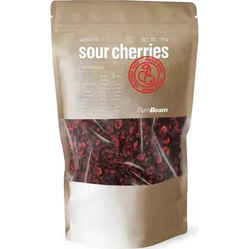 Anabolizér GymBeam Lyofilizované višně 100 g