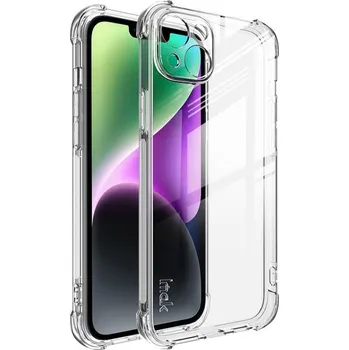 IMAK 51632 IMAK Ochranný silikonový kryt Apple iPhone 14 Plus průhledný