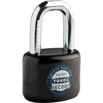 Visací zámek Tokoz 113/50 RECORD+ 6 klíčů