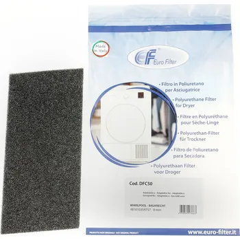 Pěnový filtr sušičky prádla Bauknecht, Whirphool, Indesit 481010354757, C00314947, náhrada