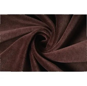 Galanterie Kojenecký plyš, hnědá, metráž