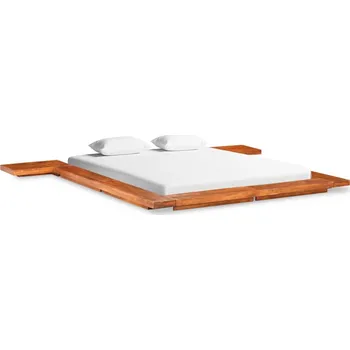 Postel Rám japonské futonové postele 160 x 200 cm akácie