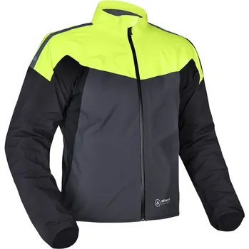 Moto bunda Oxford Advanced moto bunda Rainseal Pro šedá/černá/žlutá fluo L