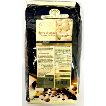 Master Martini Kakaové máslo v peckách 1 kg Master Martini Kakaové máslo v peckách 1 kg