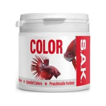 Krmivo pro rybičky S.A.K. color 75 g (150 ml) velikost 3
