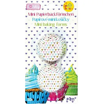 Bonboniéra Košíček-pralinky, 50ks, papír