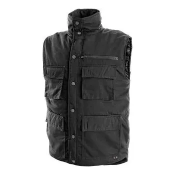 pracovní vesta Vesta DENVER, zimní, černá, vel. 3XL