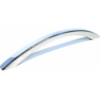 Nábytkové kování KNK cz. Úchytka TAMIKA 128mm CHROM LESK