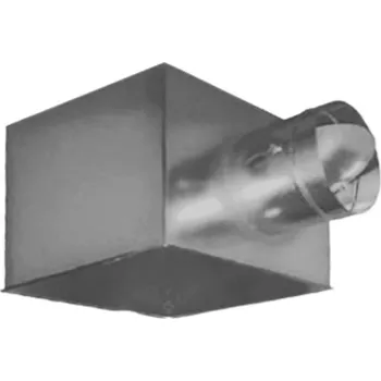 Ventishop BOXI D 595 izolovaný plenum box s klapkou pro anemostat