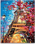 Malujsi Barevná Eiffelova věž 40 x…