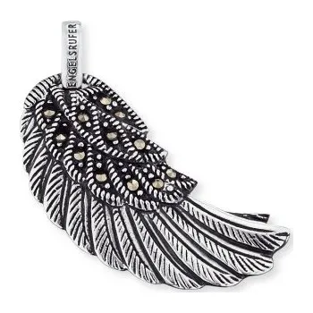 Přívěsek ŠPERKY-NM, Stříbrné křídlo s markazity Engelsrufer ERW-M-MA